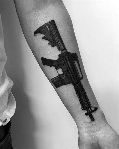 Top 10 Stunning AR 15 Tattoo Designs for Gun Enthusiasts